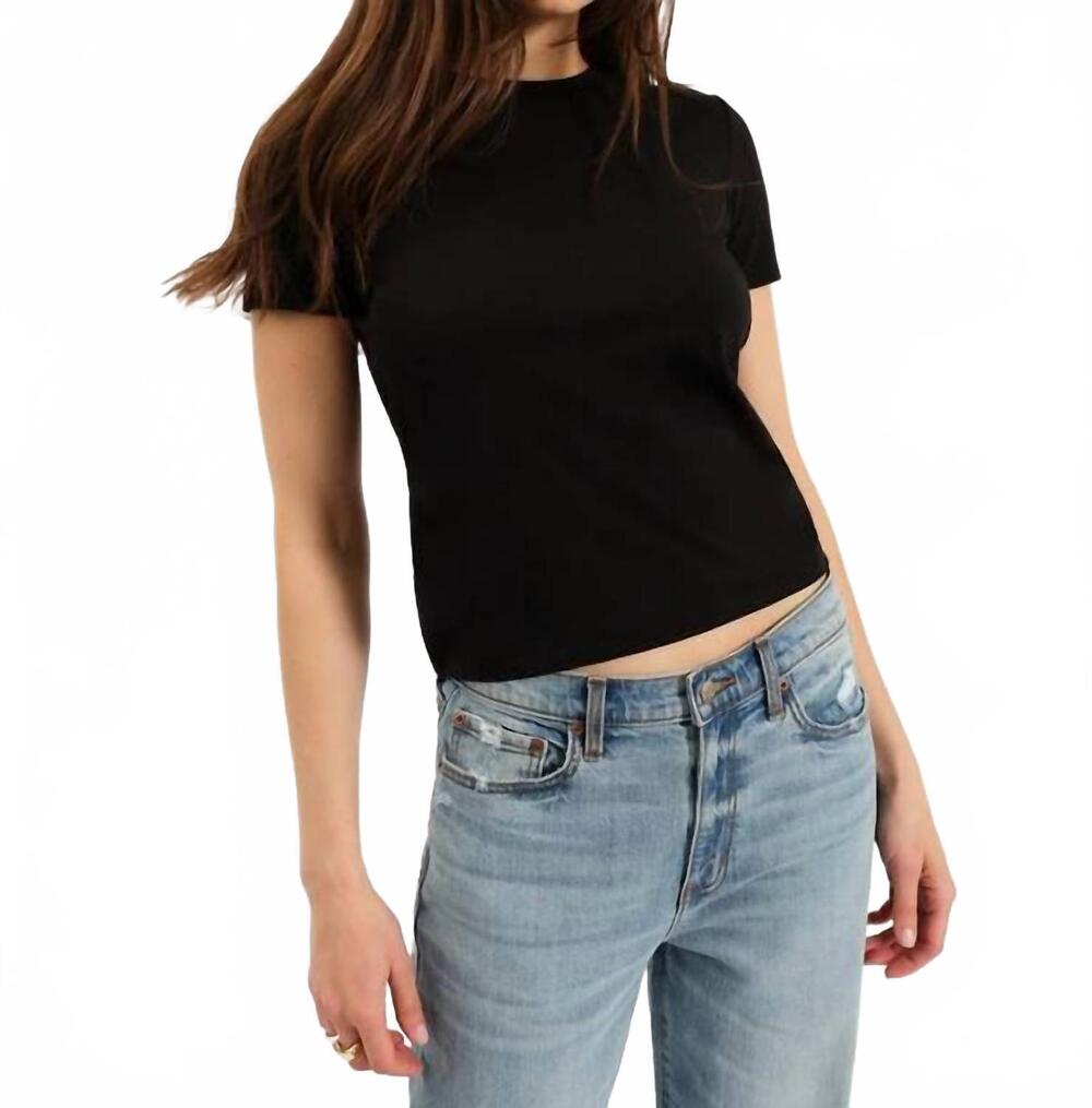 NEW DAZE soul ties tee in black